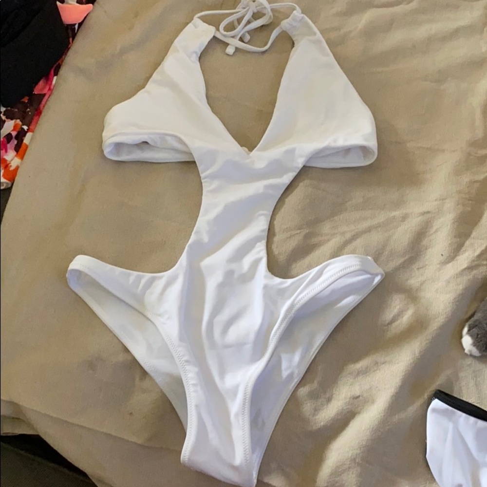 White monokini
